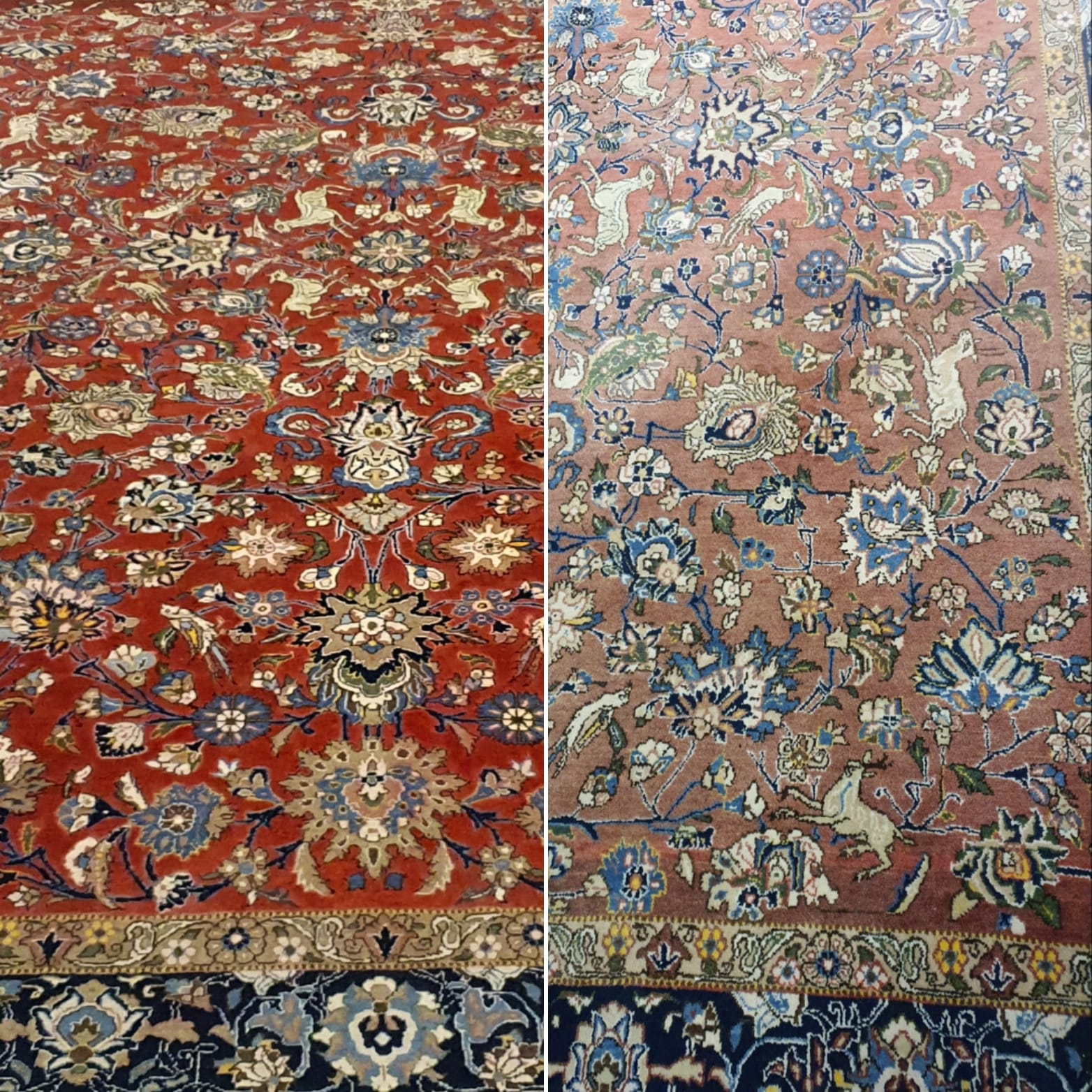 Nettoyage de tapis à l'ancienne
